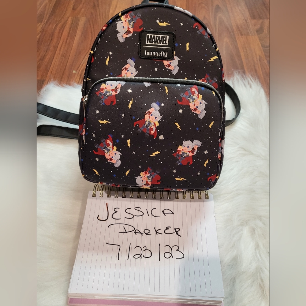 Thor marvel backpack loungefly